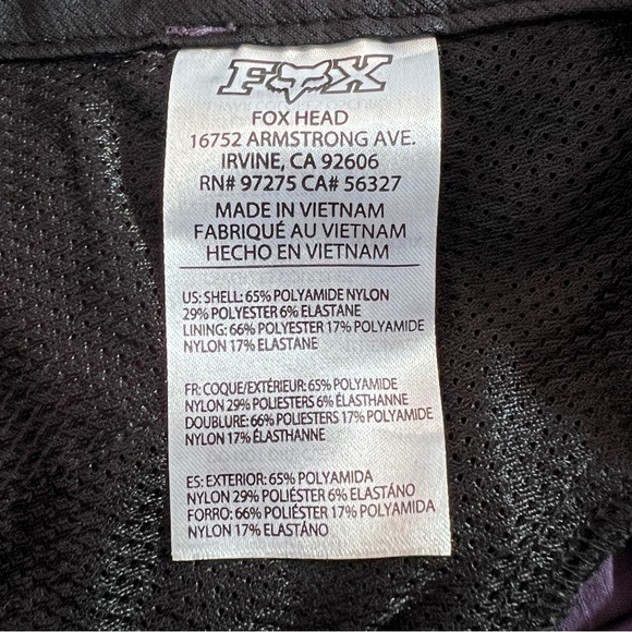 Fox Women’s Purple Ranger Shorts Size Medium - Picture 7 of 10